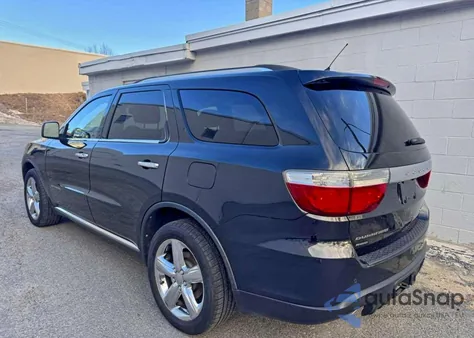 2012 Dodge Durango Citadel z USA, uszkodzony, nr VIN 1C4SDJET7CC337810